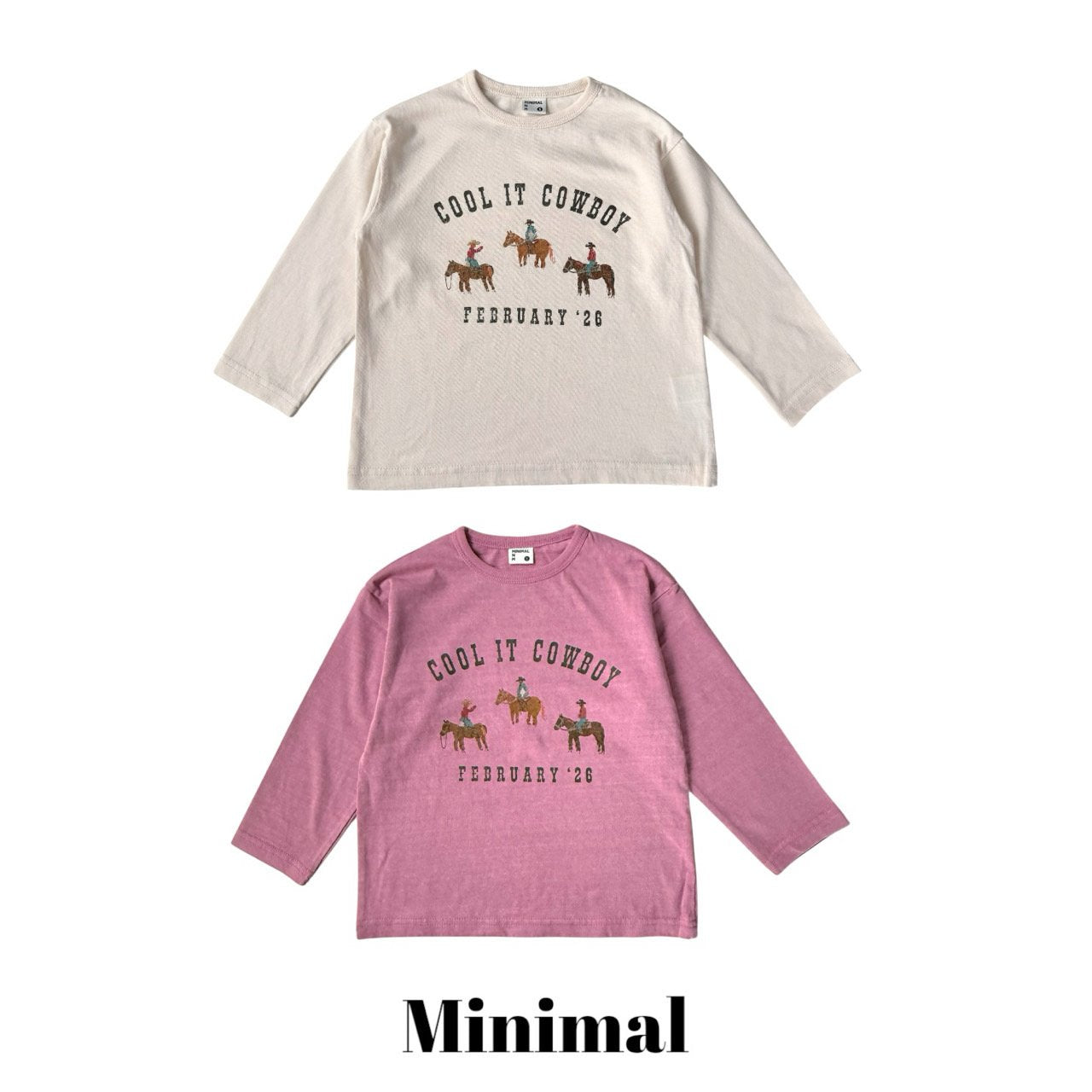 《予約》Cowboy Tee / MINIMAL