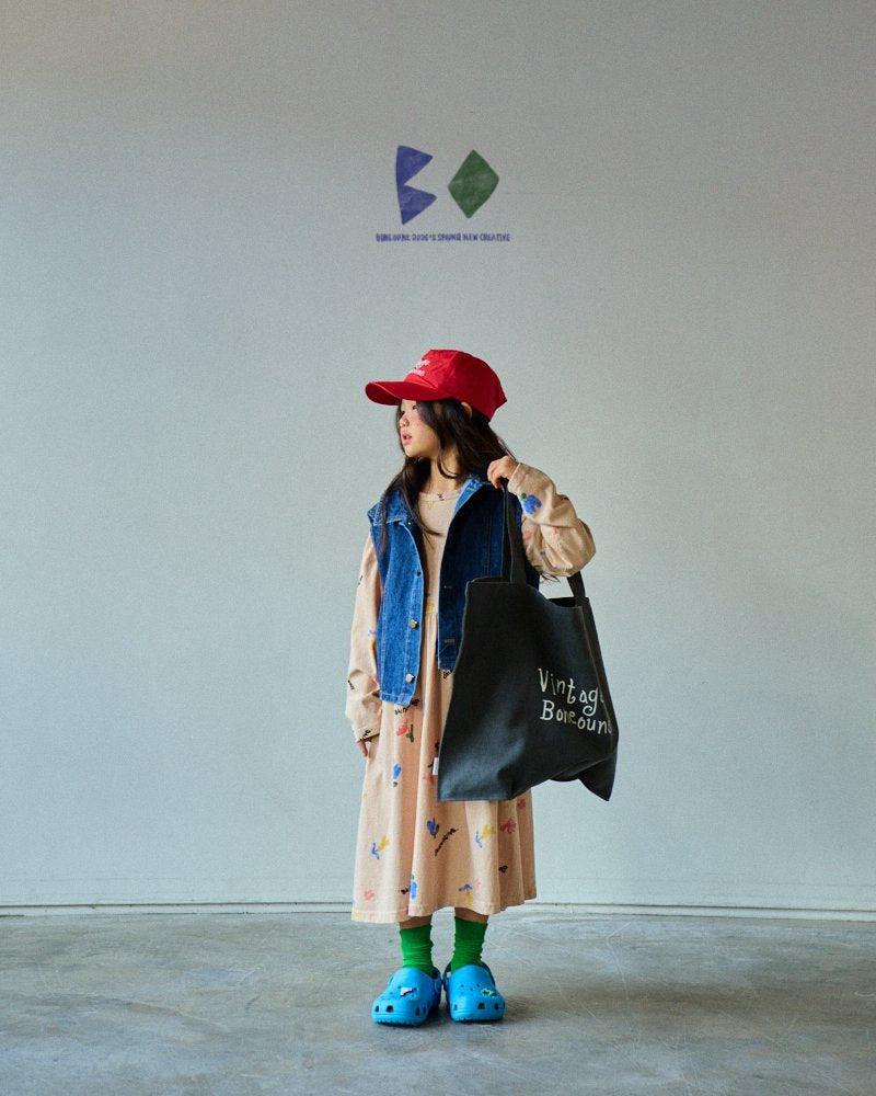 《予約》Flower One-piece / Boneoune