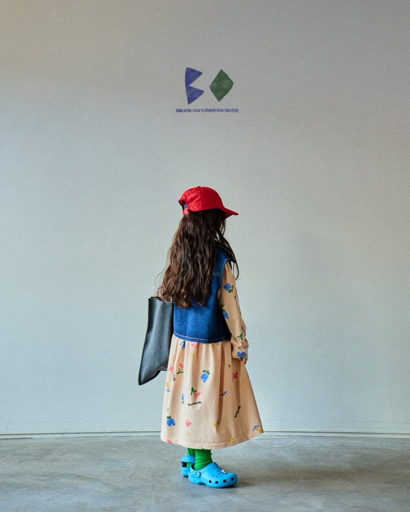 《予約》Flower One-piece / Boneoune