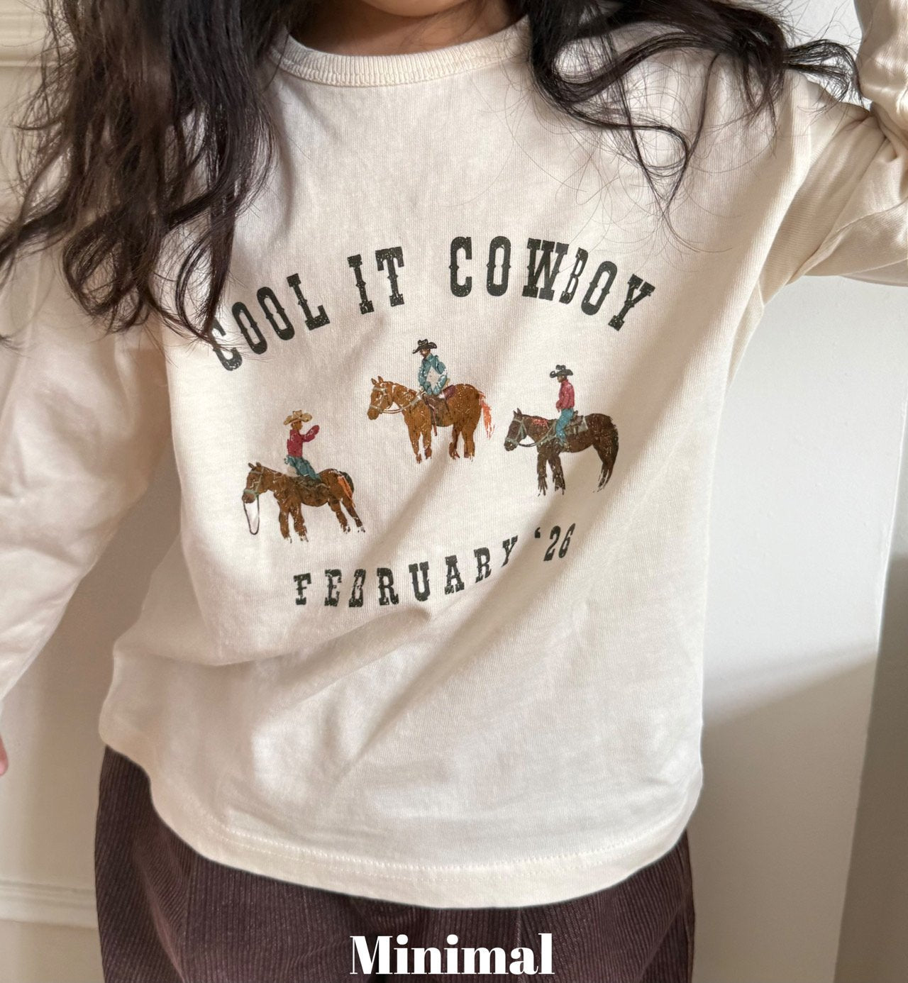 《予約》Cowboy Tee / MINIMAL
