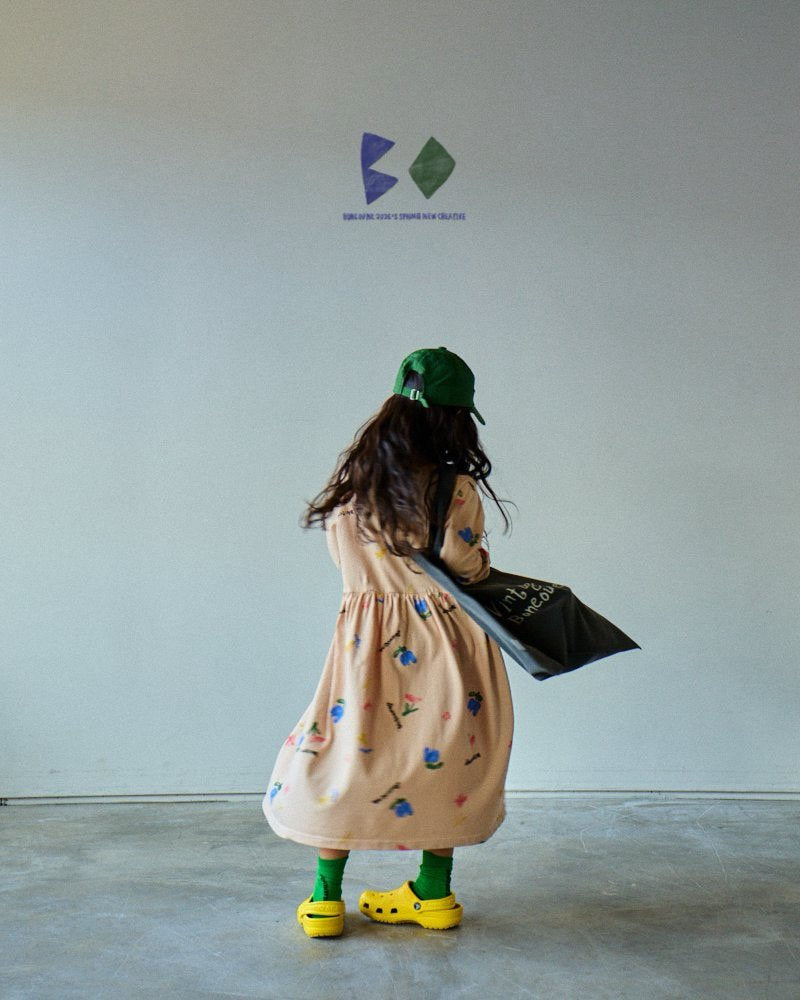 《予約》Flower One-piece / Boneoune