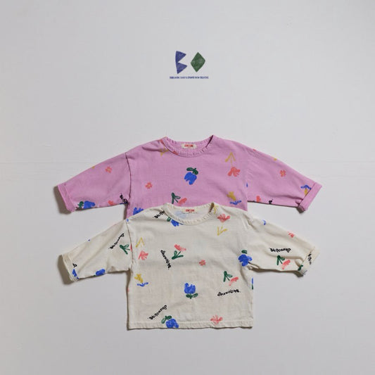 《予約》Flower Single T-shirt / Boneoune
