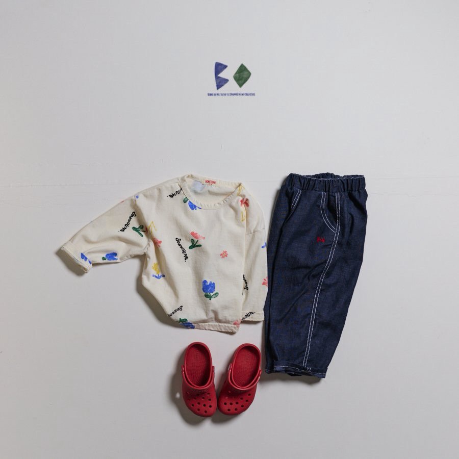 《予約》Flower Single T-shirt / Boneoune