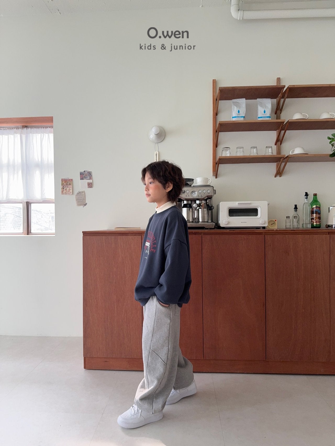 《予約》Fleece Cut Jogger Pants / O.wen