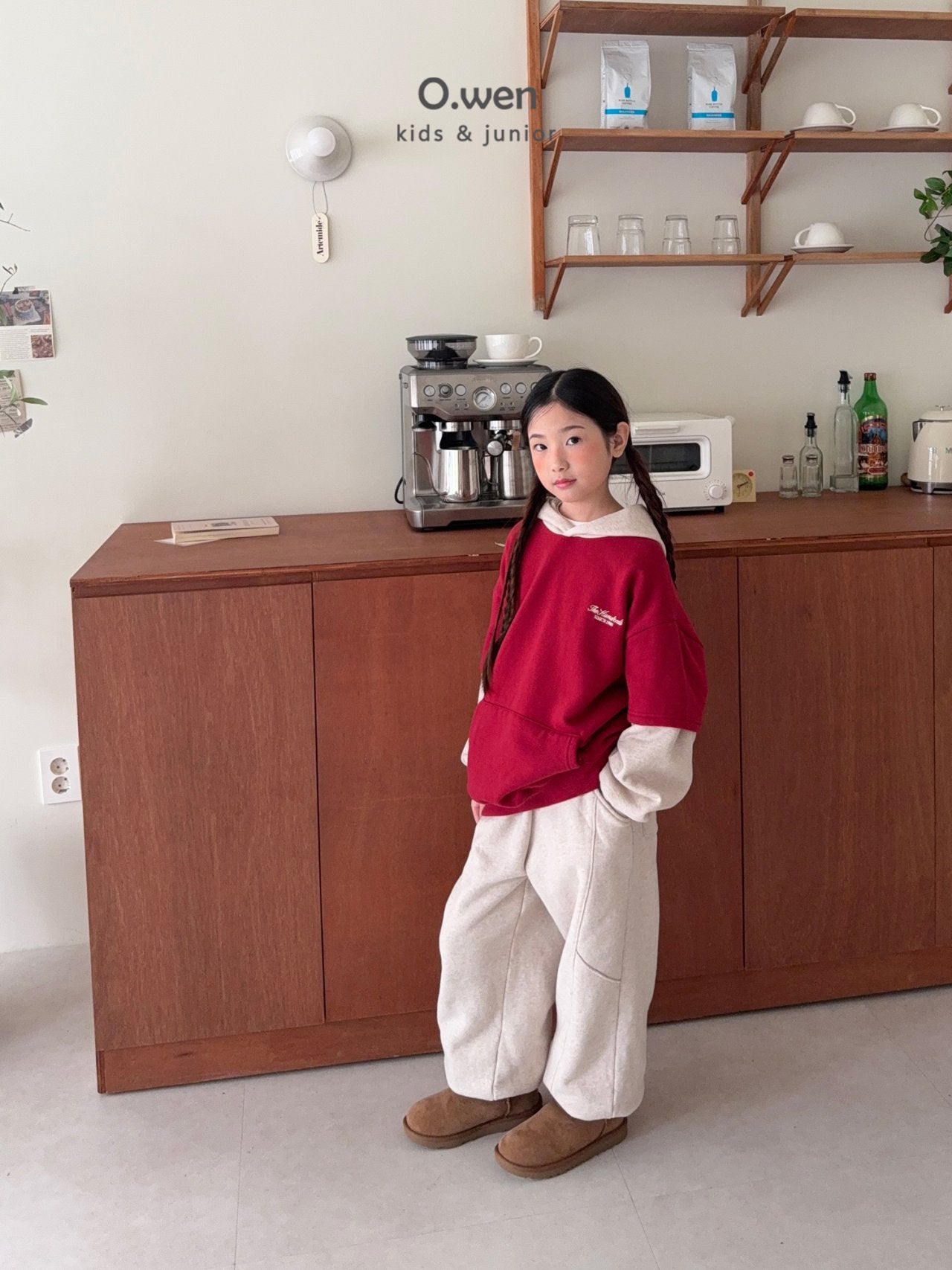 《予約》Fleece Cut Jogger Pants / O.wen