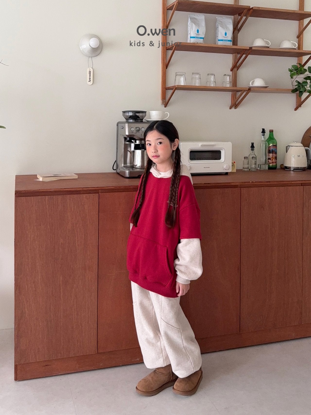 《予約》Fleece Cut Jogger Pants / O.wen