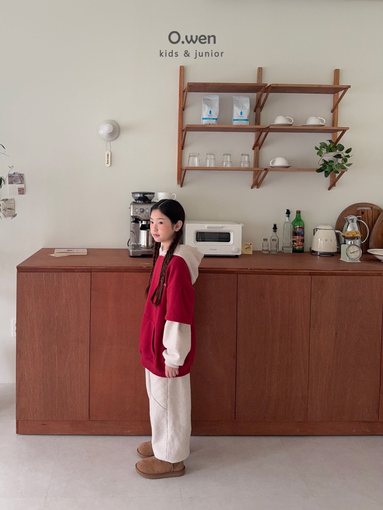 《予約》Fleece Cut Jogger Pants / O.wen