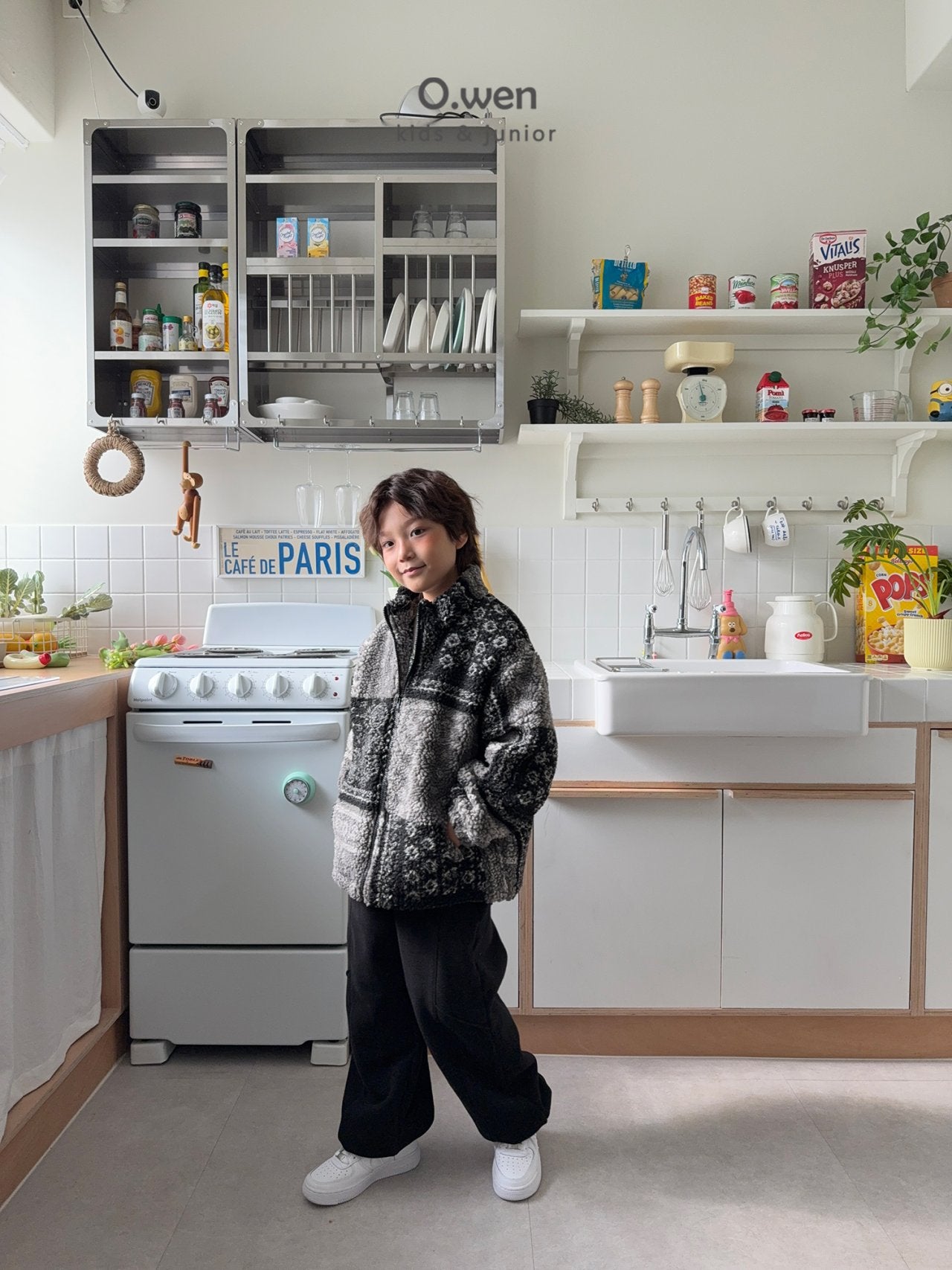 《予約》Fleece Cut Jogger Pants / O.wen