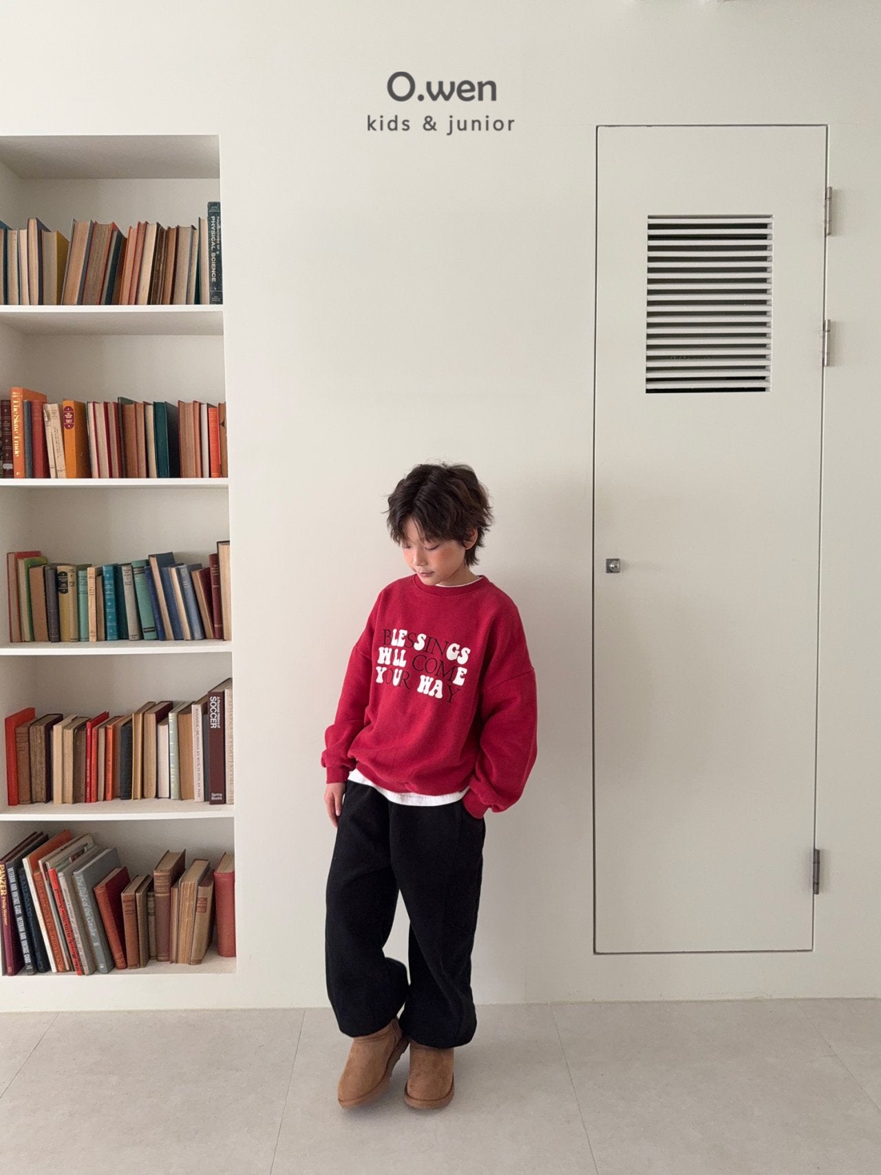 《予約》Fleece Cut Jogger Pants / O.wen