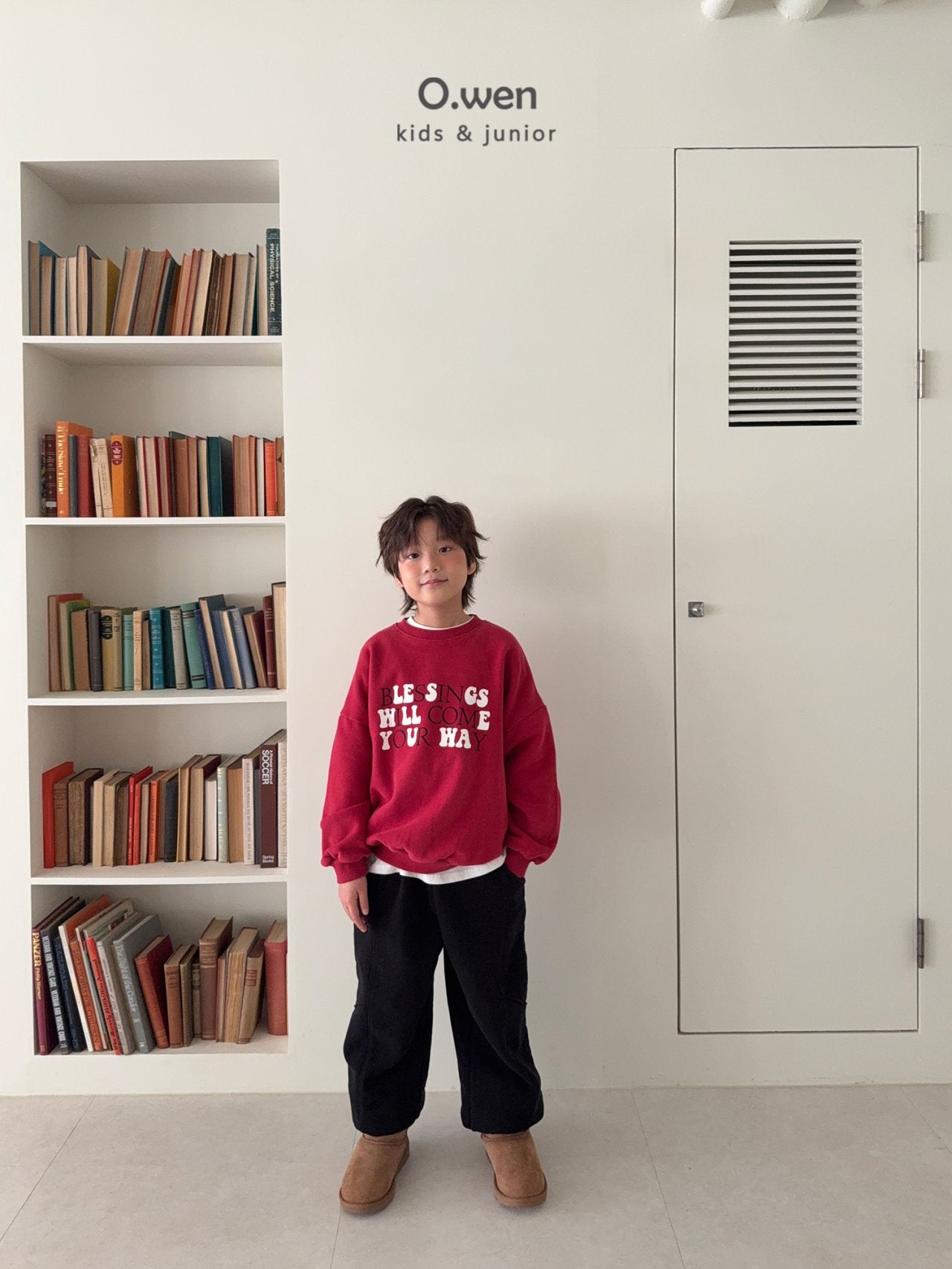 《予約》Fleece Cut Jogger Pants / O.wen