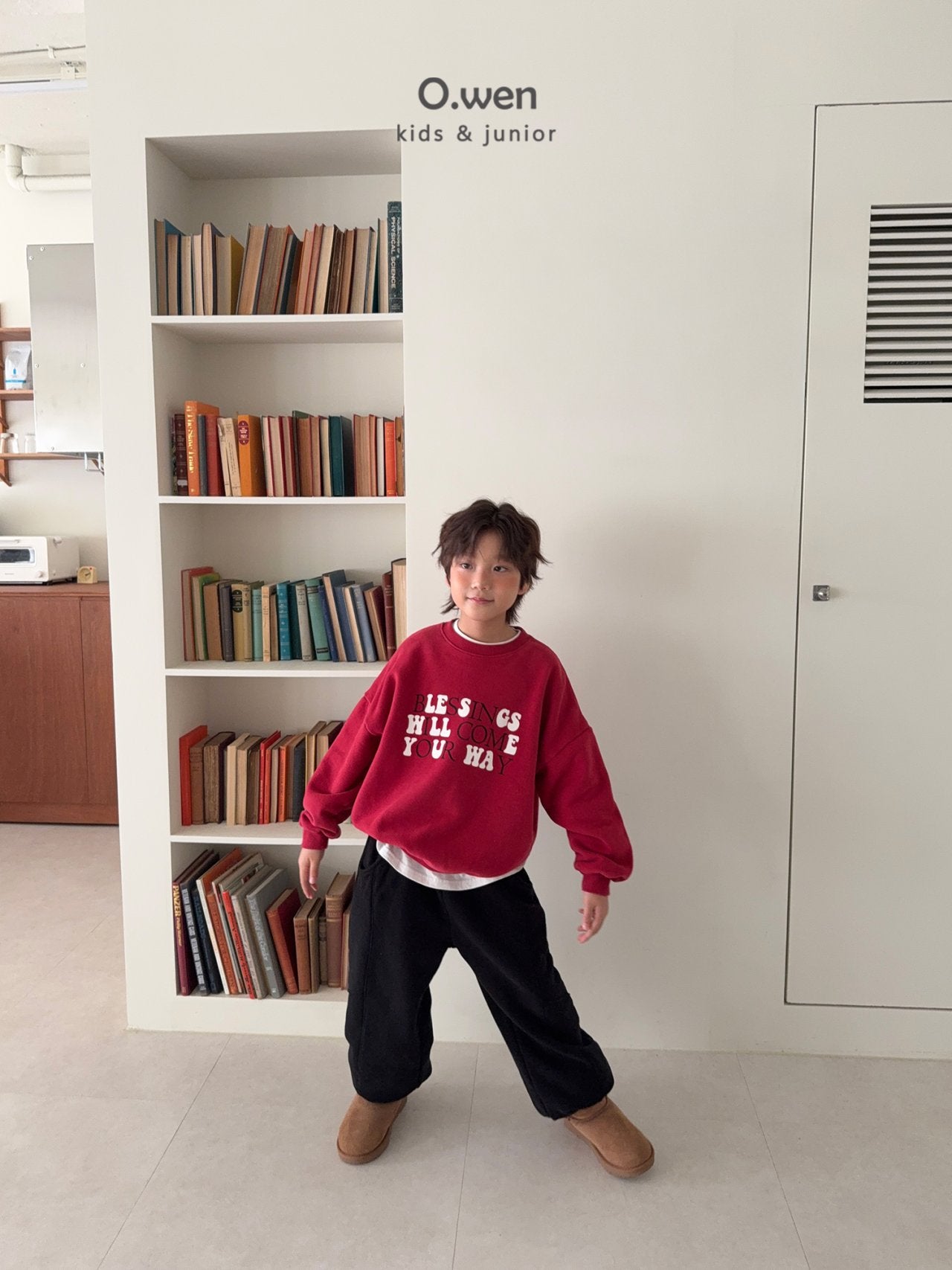 《予約》Fleece Cut Jogger Pants / O.wen