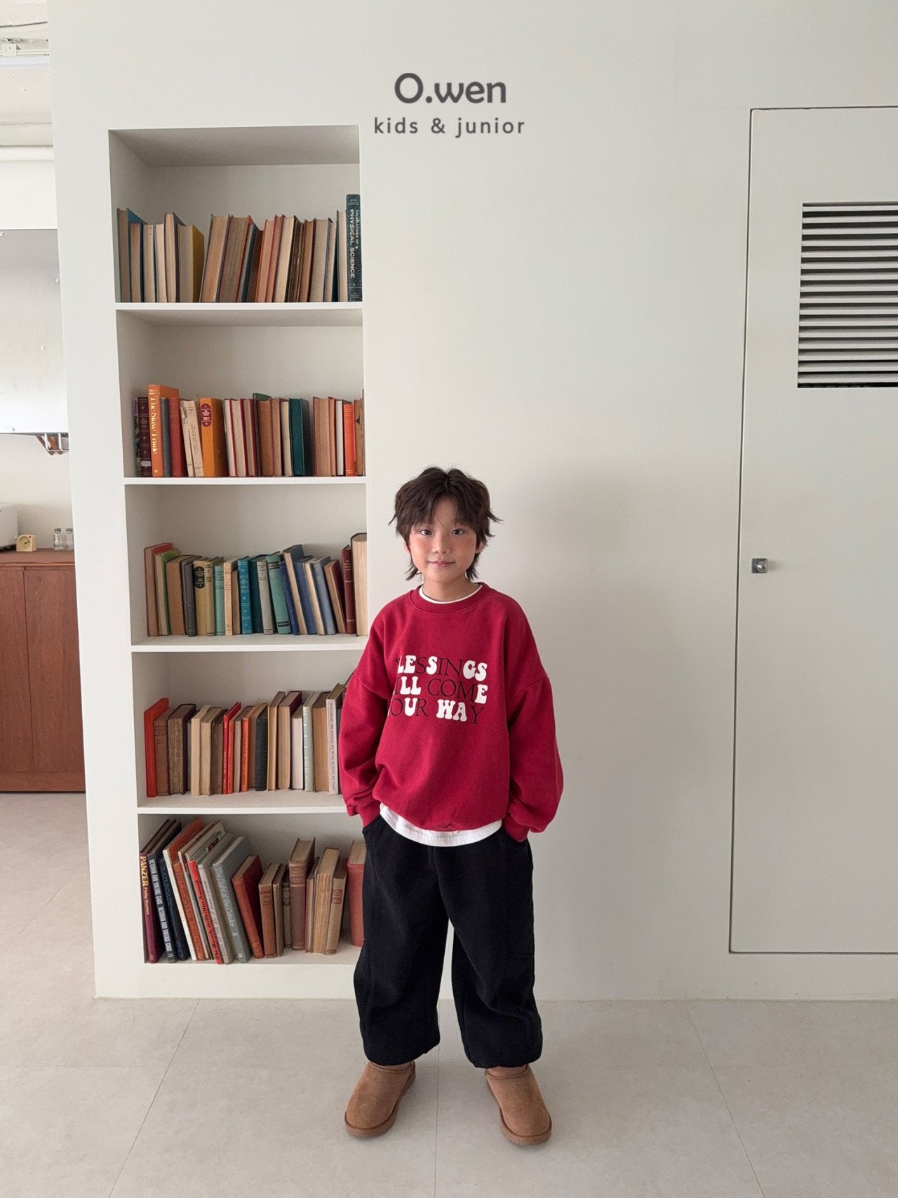 《予約》Fleece Cut Jogger Pants / O.wen