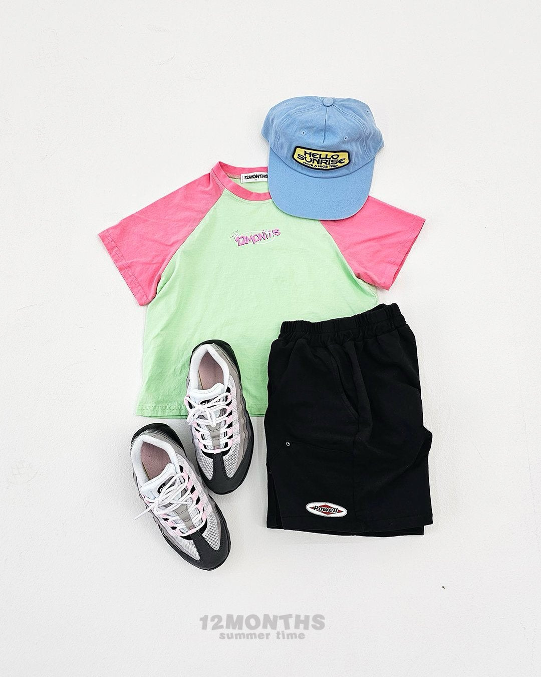 《予約》Crown Raglan Tee / 12months