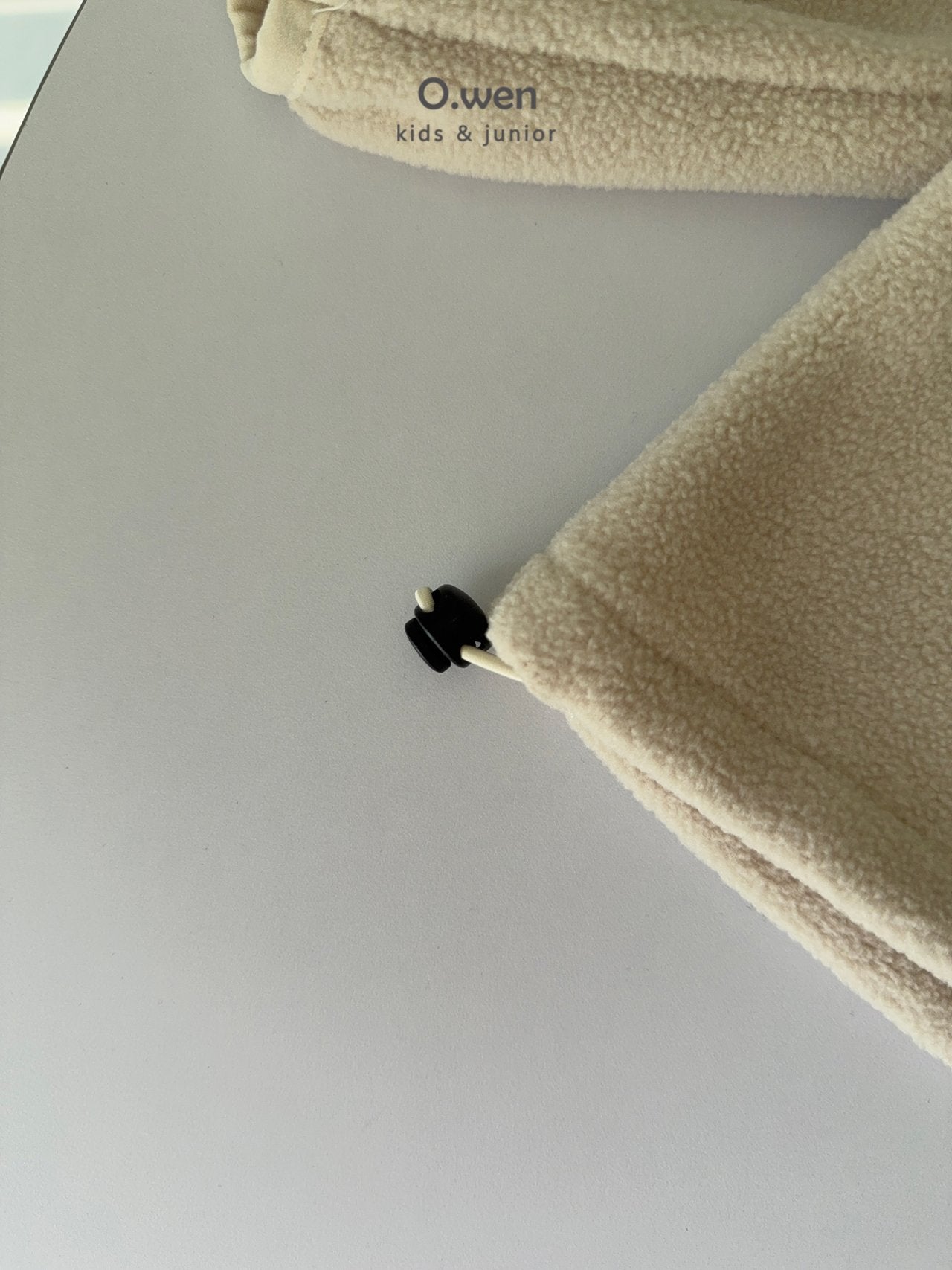 《予約》Glossy Fleece Anorak / O.wen