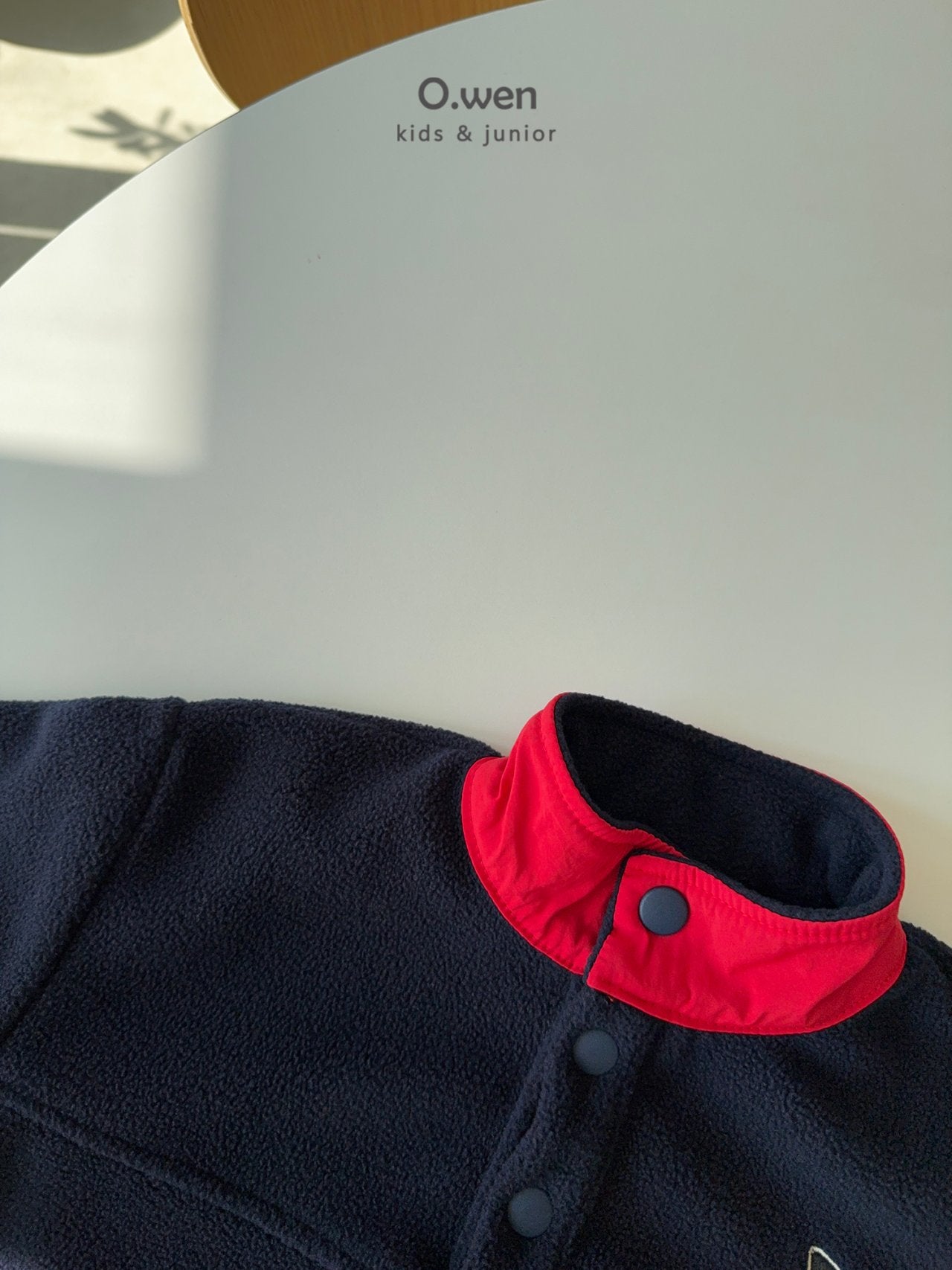 《予約》Glossy Fleece Anorak / O.wen