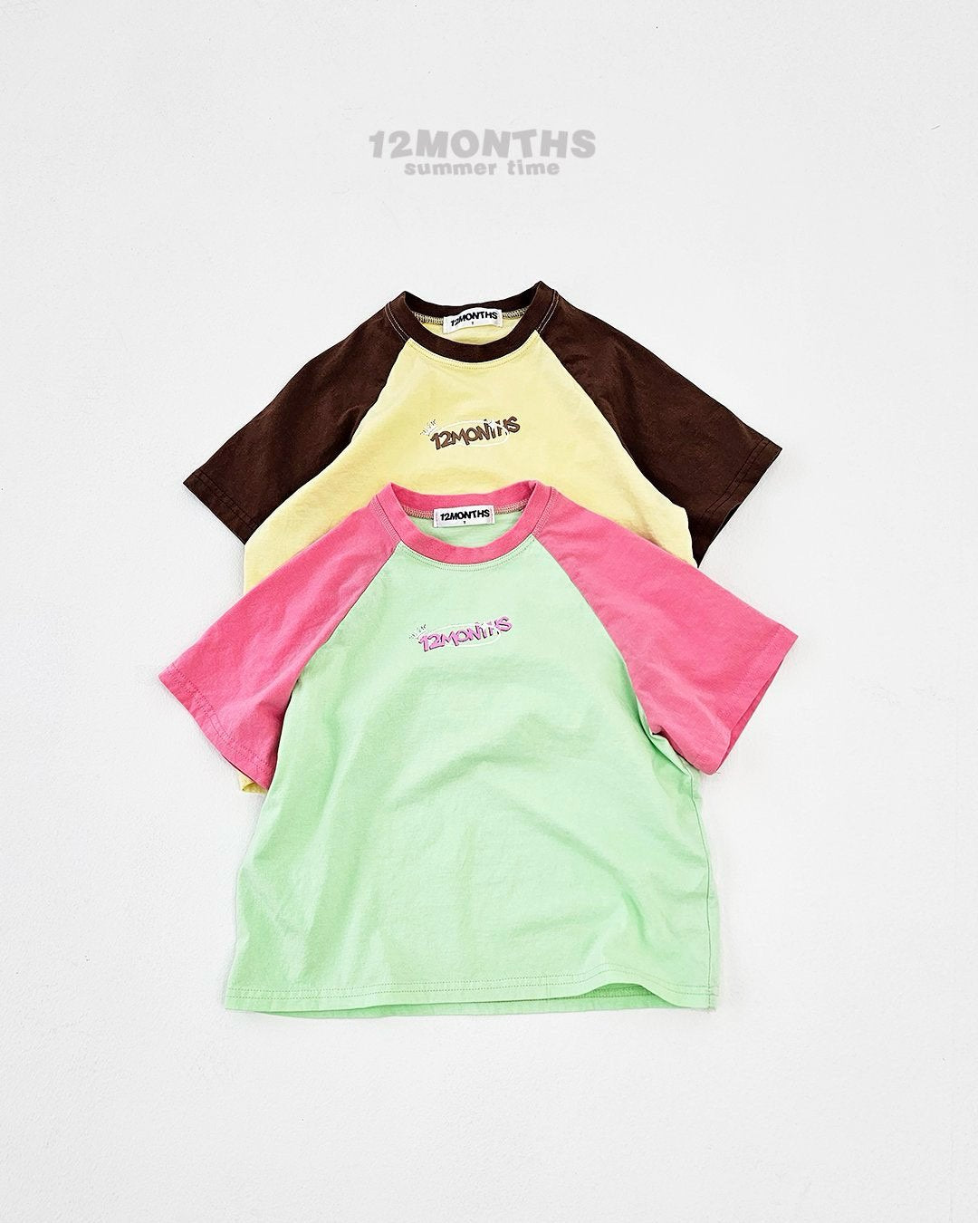 《予約》Crown Raglan Tee / 12months