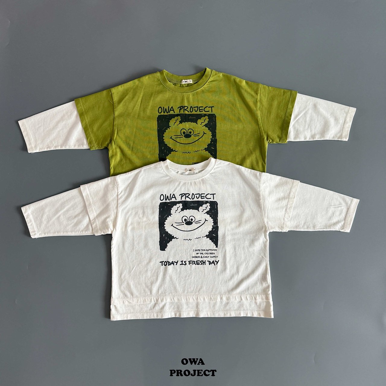 《予約》Bear Tee / OWA PROJECT
