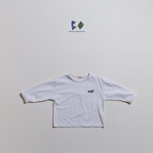 《予約》Embroidered Single T-shirt / Boneoune