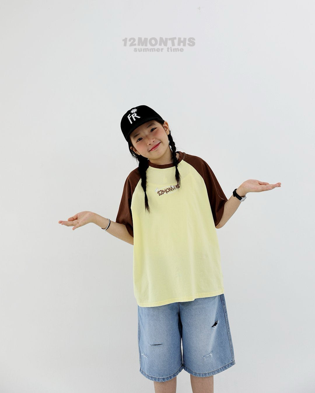 《予約》Crown Raglan Tee / 12months