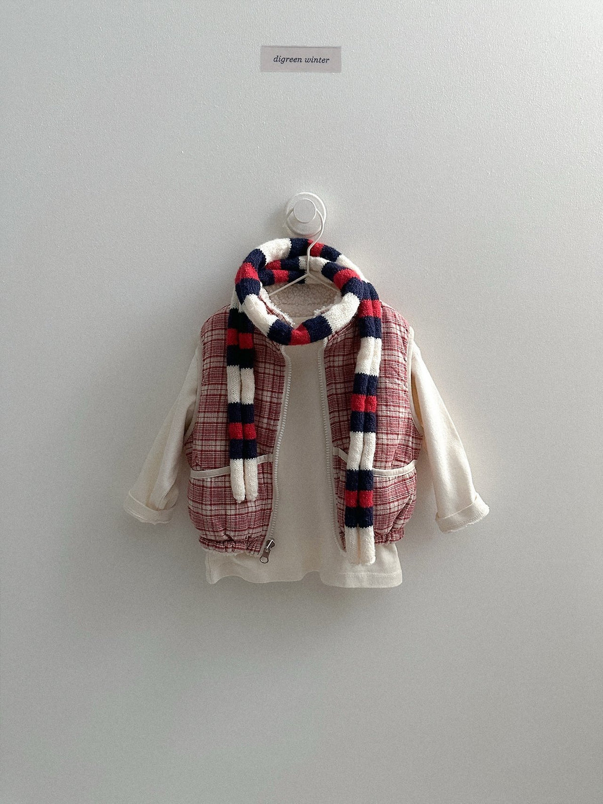 《予約》Reversible Vest / digreen
