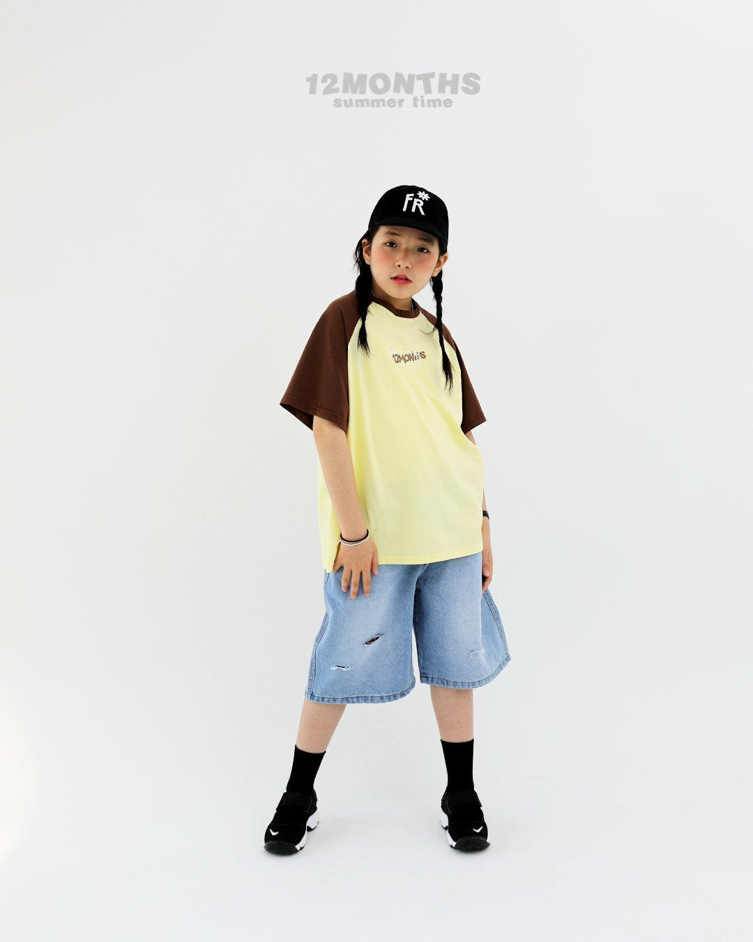 《予約》Crown Raglan Tee / 12months
