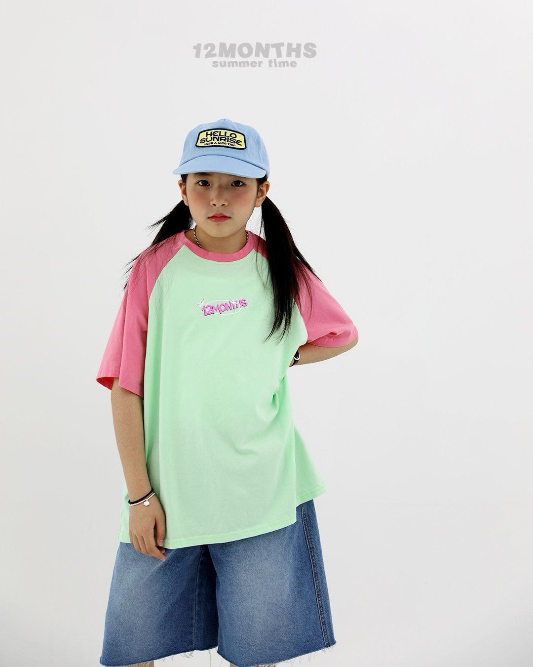 《予約》Crown Raglan Tee / 12months