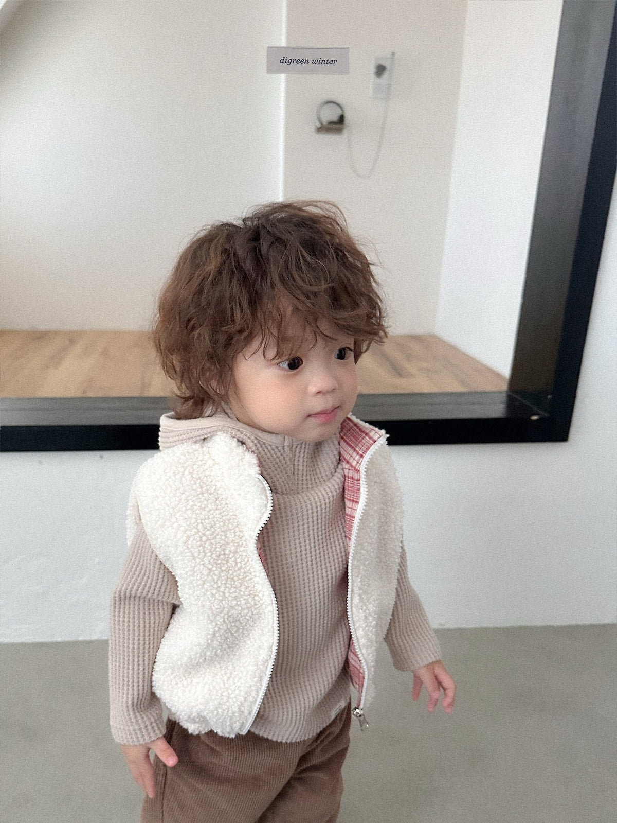 《予約》Reversible Vest / digreen