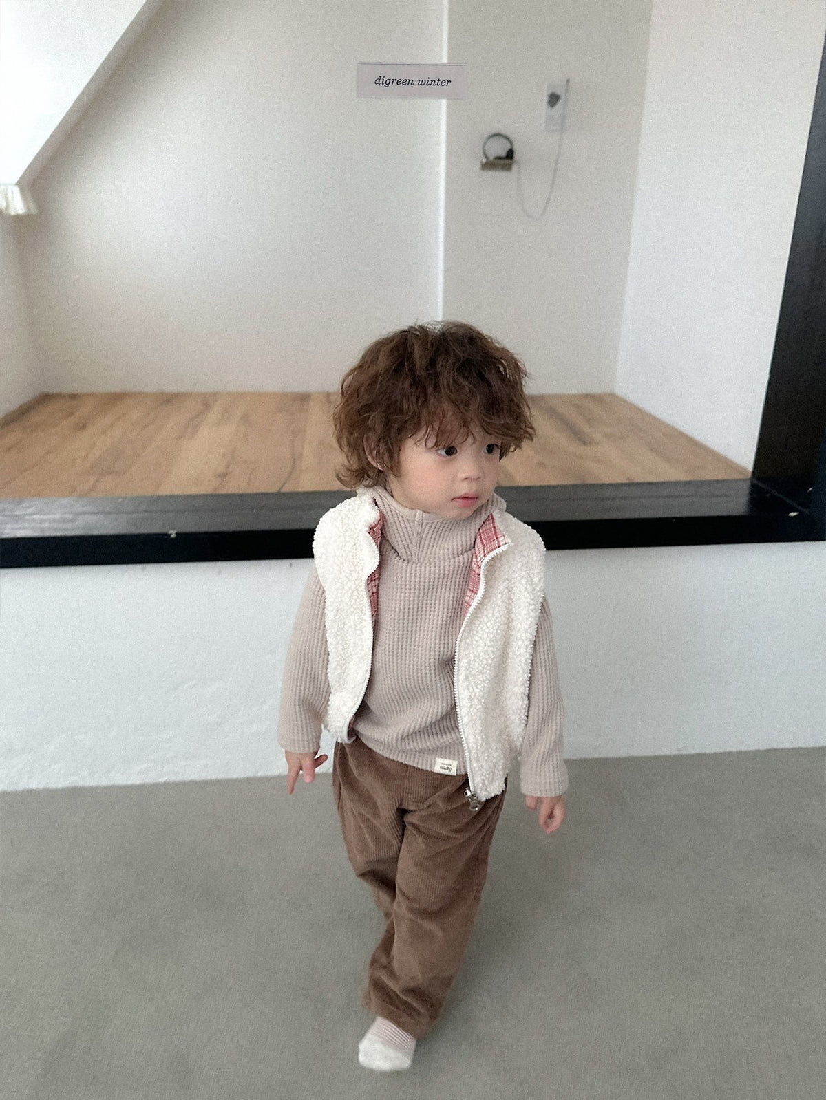 《予約》Reversible Vest / digreen