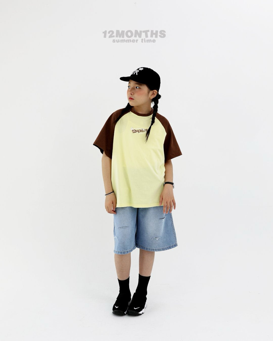《予約》Crown Raglan Tee / 12months