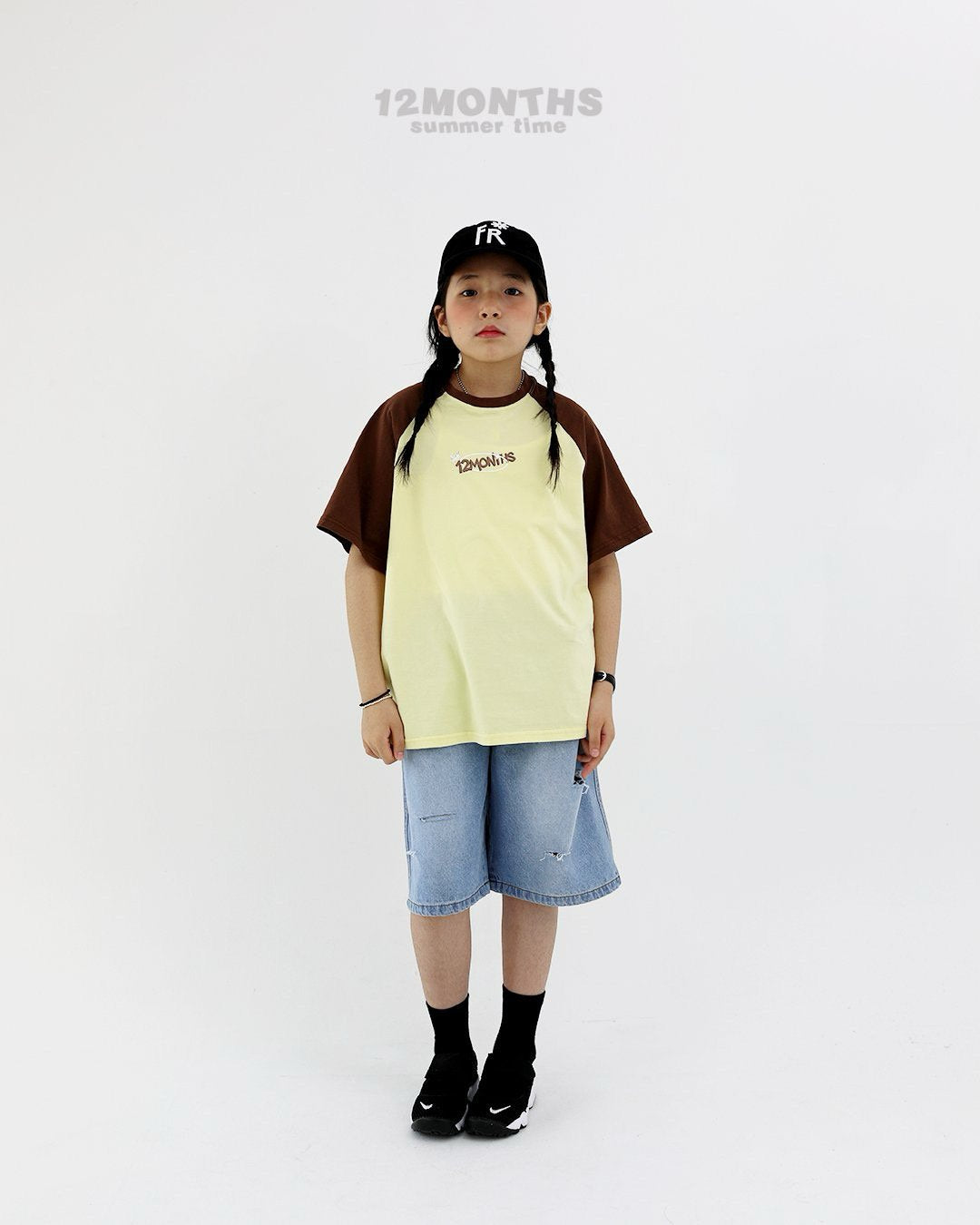 《予約》Crown Raglan Tee / 12months