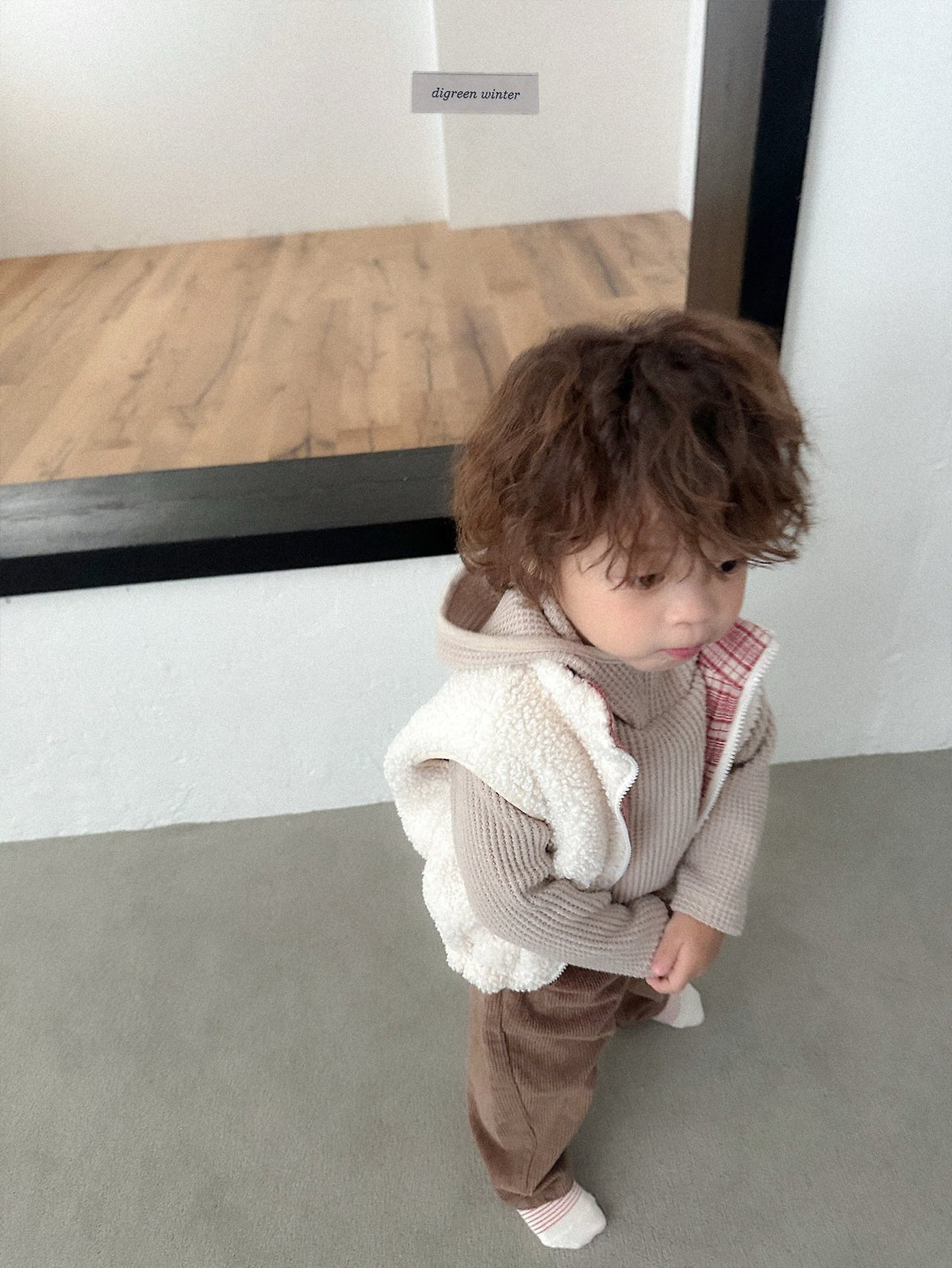 《予約》Reversible Vest / digreen