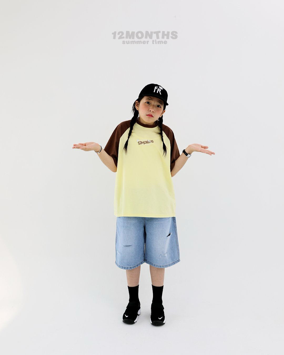 《予約》Crown Raglan Tee / 12months