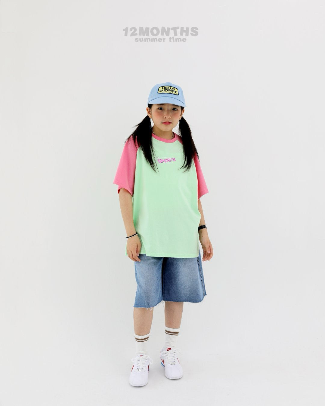 《予約》Crown Raglan Tee / 12months