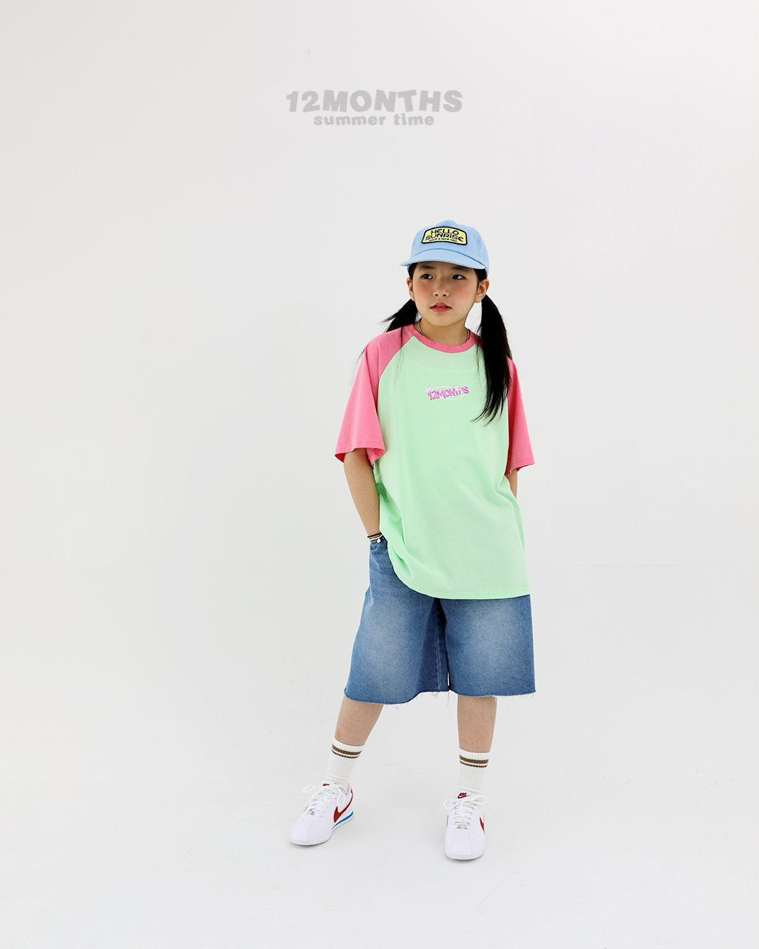 《予約》Crown Raglan Tee / 12months
