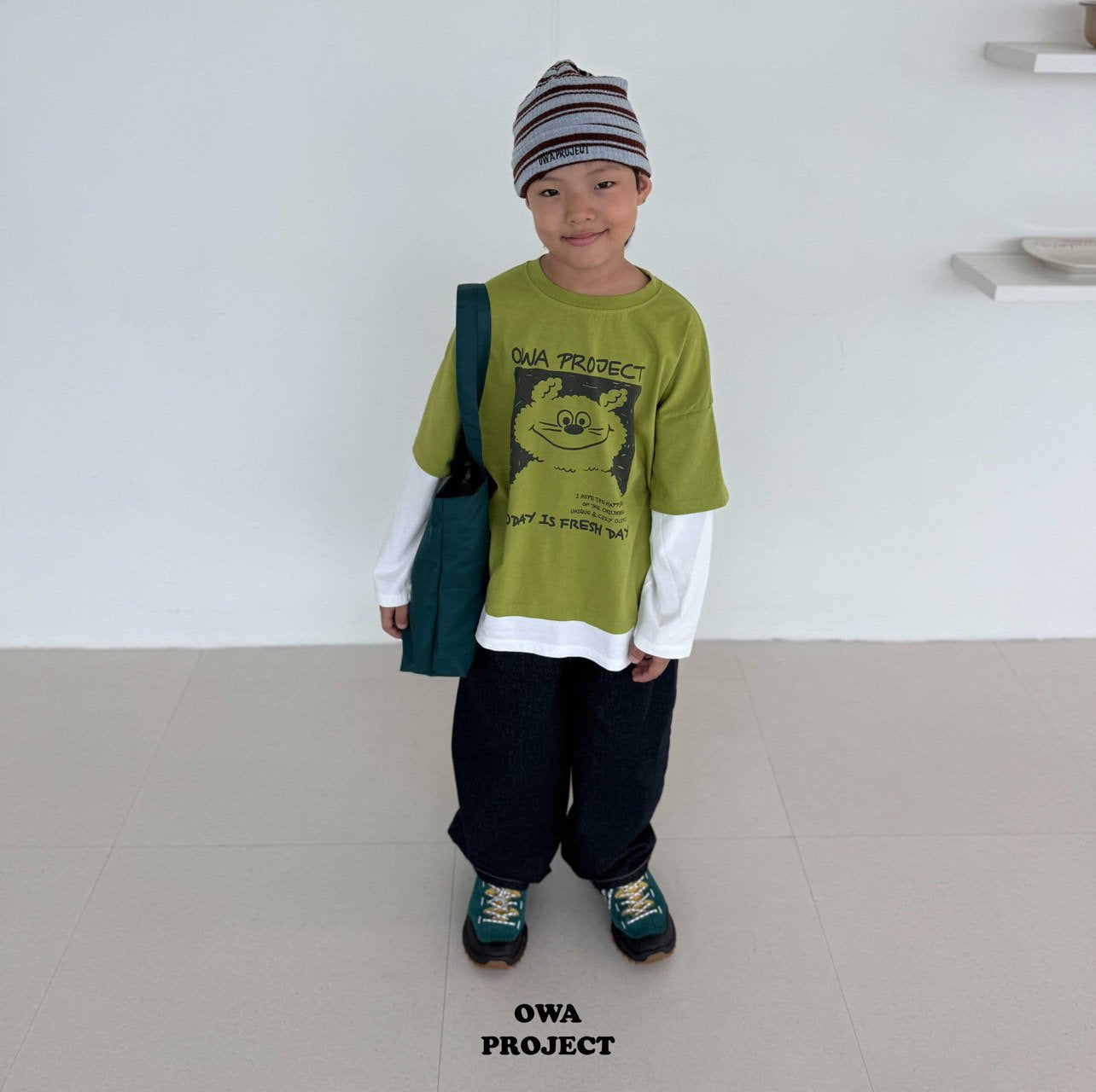《予約》Bear Tee / OWA PROJECT
