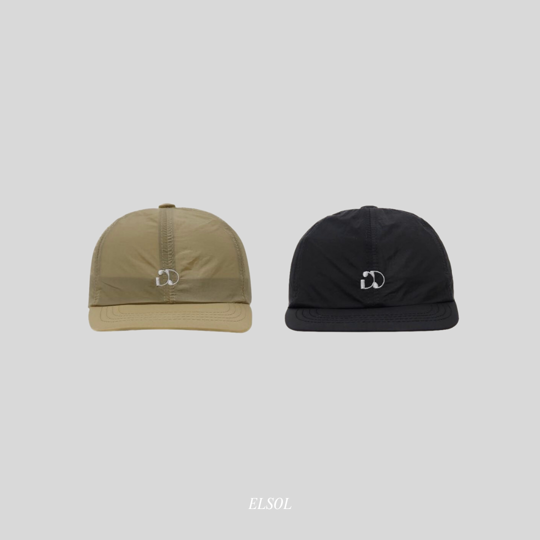 《beige残り1点》Nylon logo cap