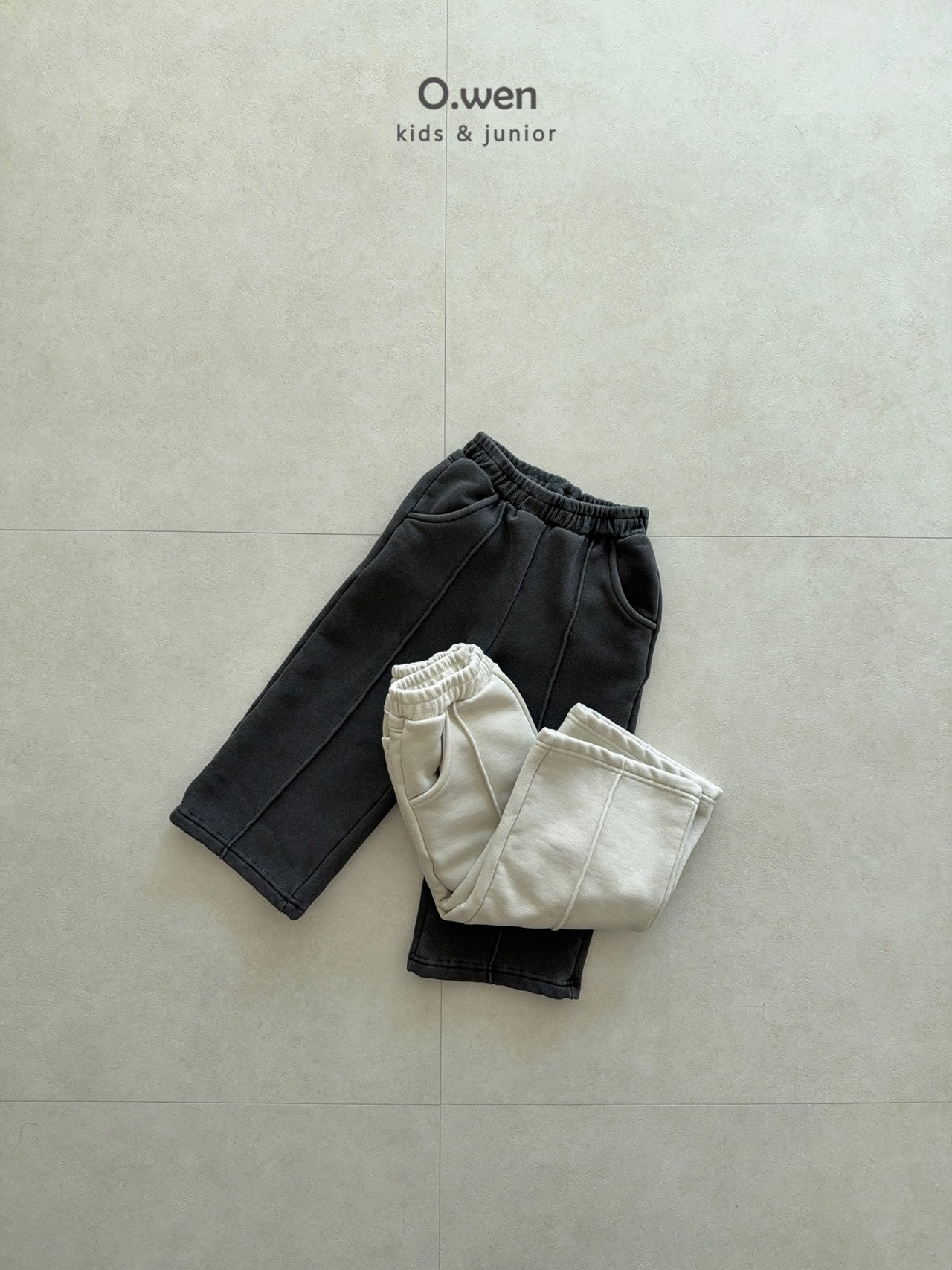 《予約》Pig Pintuck Jogger Pants / O.wen