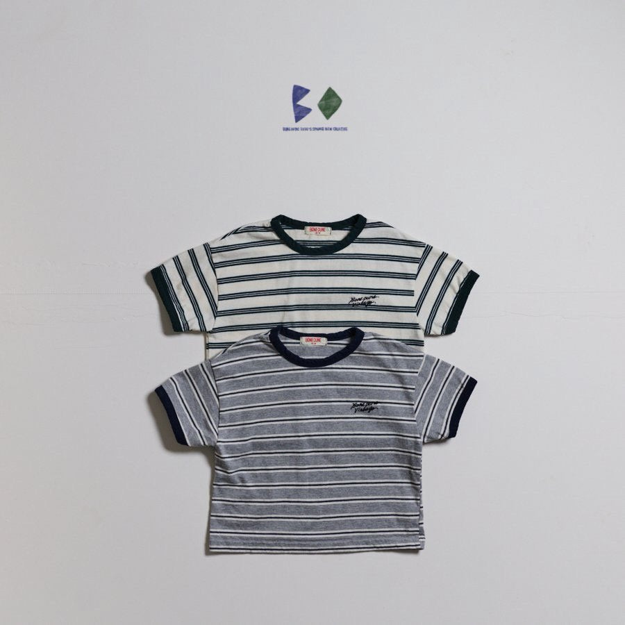 《予約》Joist Border Tee / Boneoune