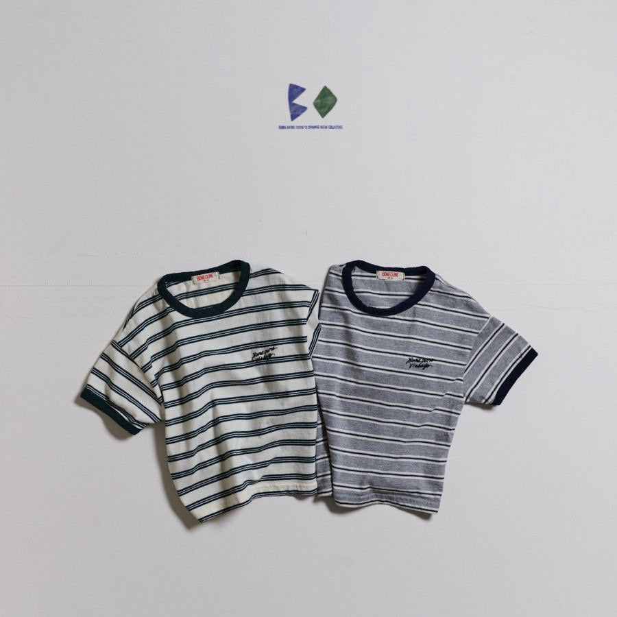 《予約》Joist Border Tee / Boneoune