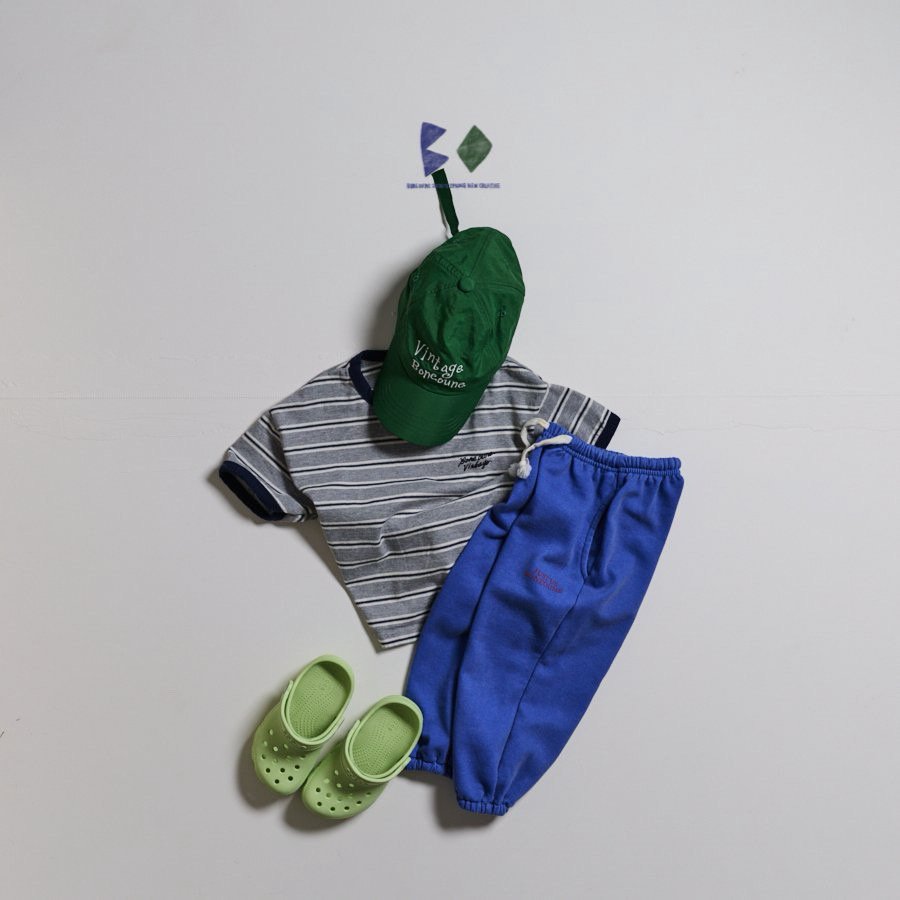 《予約》Joist Border Tee / Boneoune