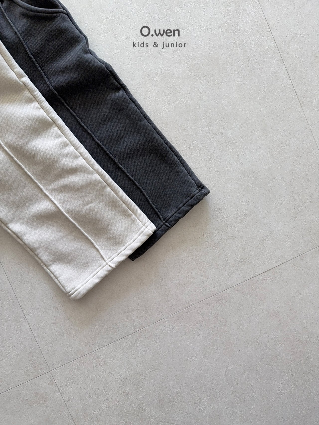 《予約》Pig Pintuck Jogger Pants / O.wen