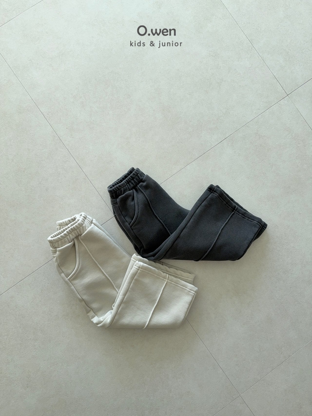 《予約》Pig Pintuck Jogger Pants / O.wen