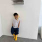 《即納》Line Mix Denim Pants
