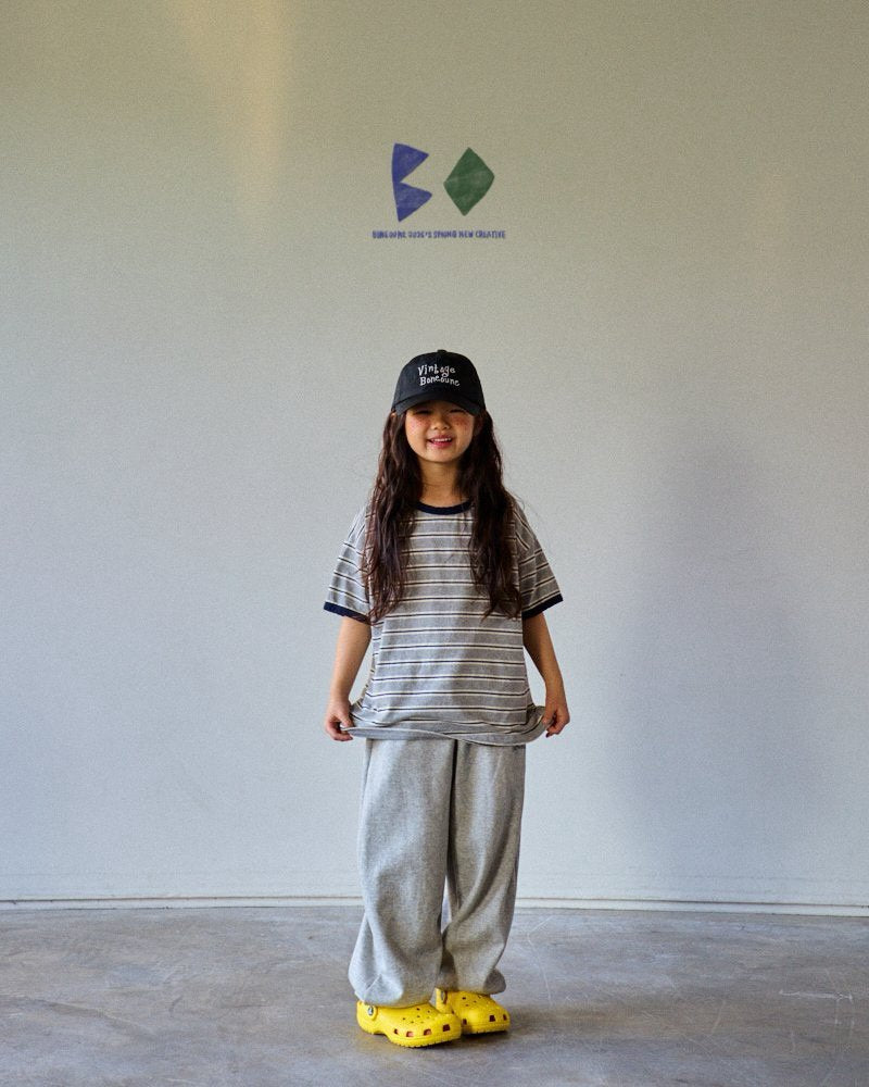 《予約》Joist Border Tee / Boneoune