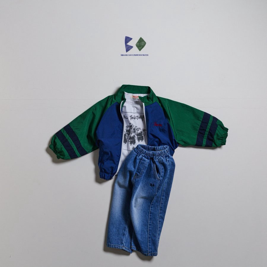 《予約》Celebrity Raglan Zip-up / Boneoune