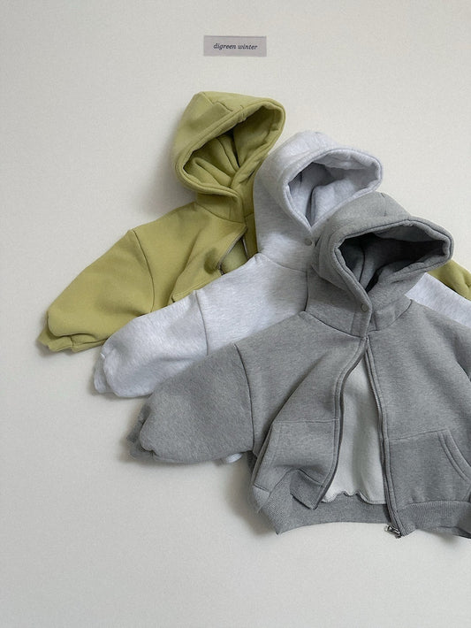 《予約》Caramel Hood Zip-up / digreen