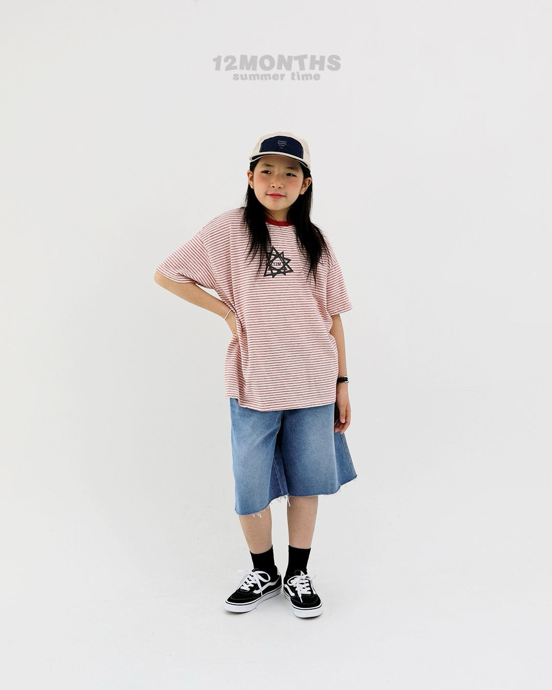 《予約》Cutting Denim Pants / 12months