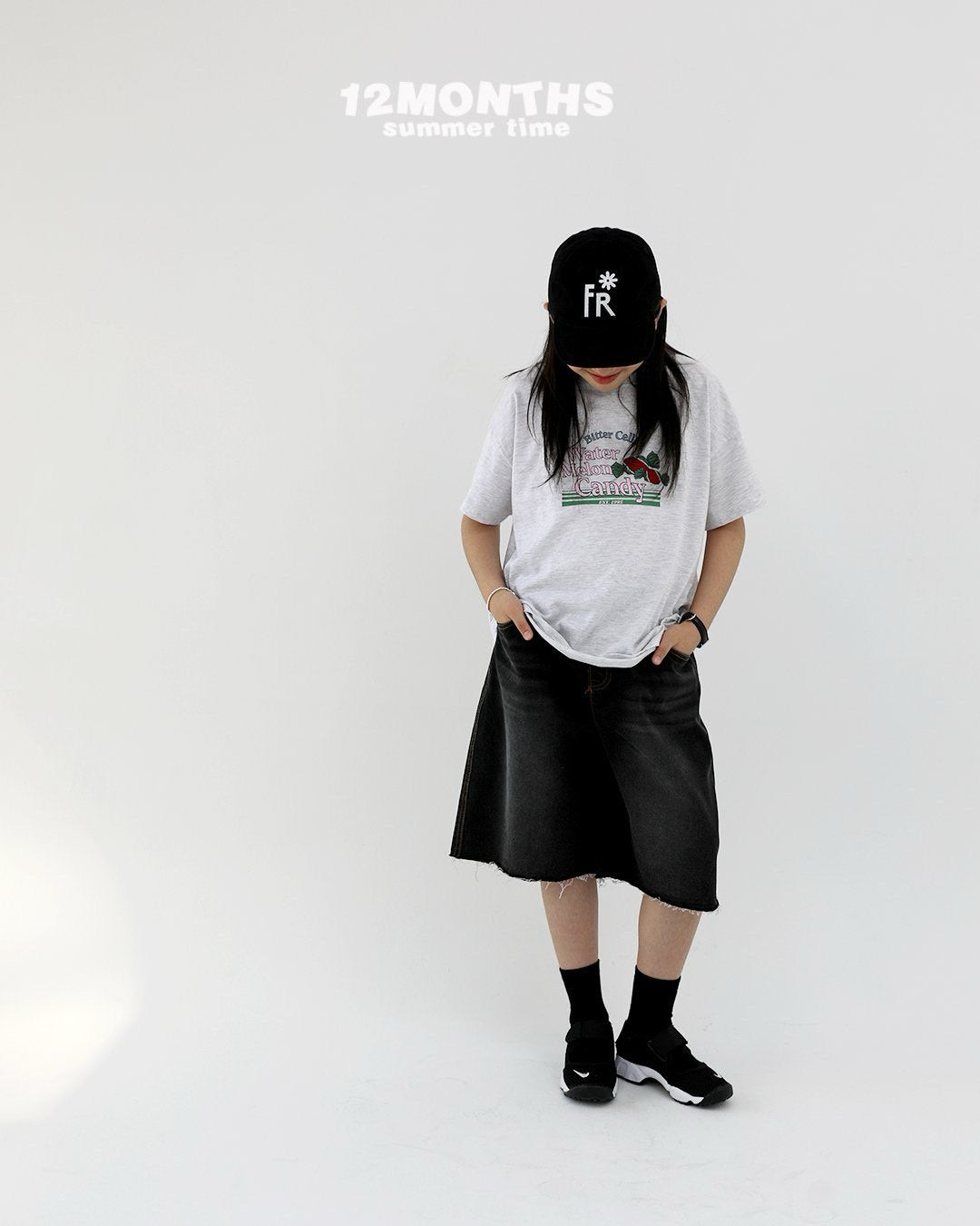《予約》Cutting Denim Pants / 12months