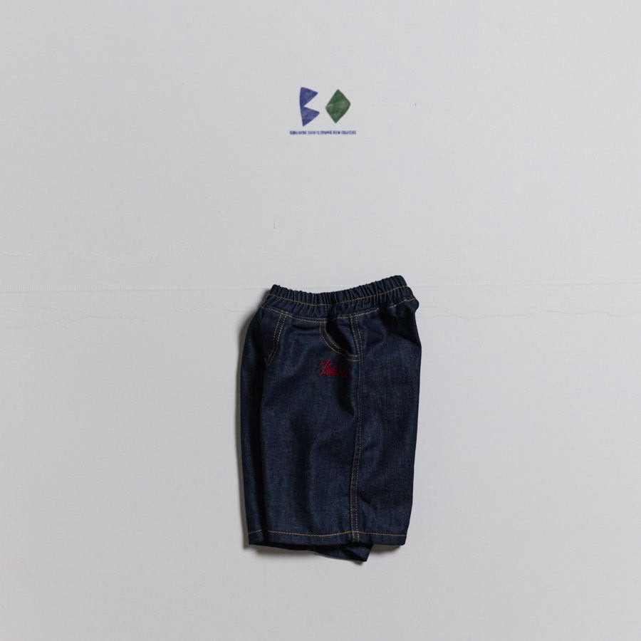 《予約》Brian Bermuda Denim Shorts / Boneoune