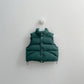 《予約》Vivid Padded Vest / digreen